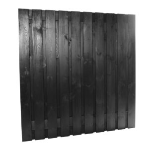 schutting tuinscherm zwart 21 planks