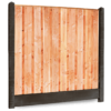 schuttingbundel 21 planks red class wood premium glad schutting betonpaal antraciet compleet