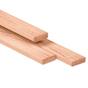 lat aanslaglat schutting tuinpoort 35 x 2000 x 14 mm red class wood