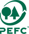 70% PEFC logo