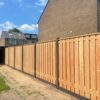 houtbeton schutting voordeelbundel red class wood antraciet stampbeton