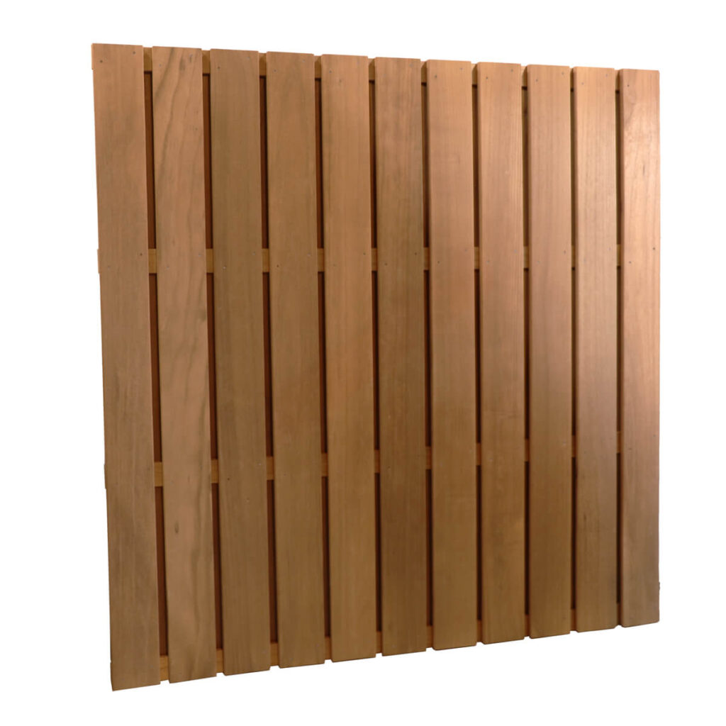 thermowood 25 plank -schuttingscherm tuinscherm thermisch gemodificeerd