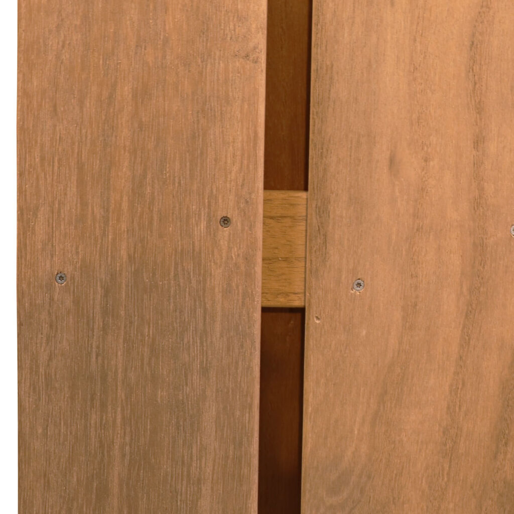 thermowood 25 plank -schuttingscherm tuinscherm thermisch gemodificeerd